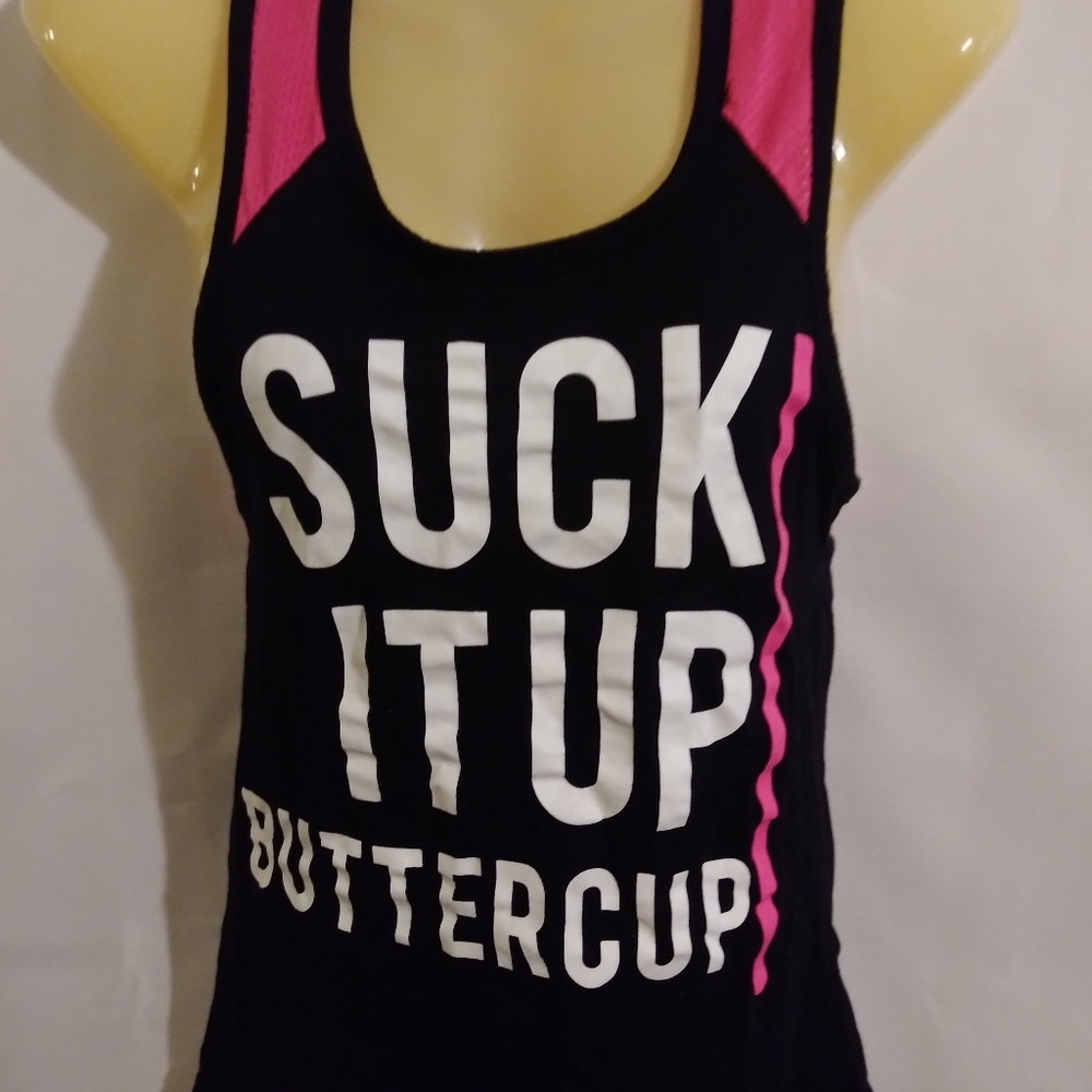 Pick 3👕$15 Suck it up buttercup tank top